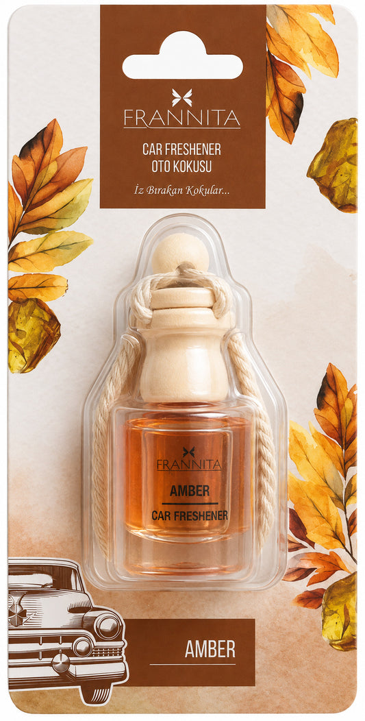 Frannita Autoduft mit Amberduft – Autoparfum 8 ml
