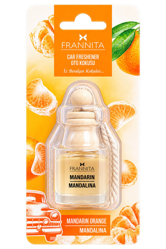 Frannita Autoduft mit Mandarinenduft – Autoparfum 8 ml