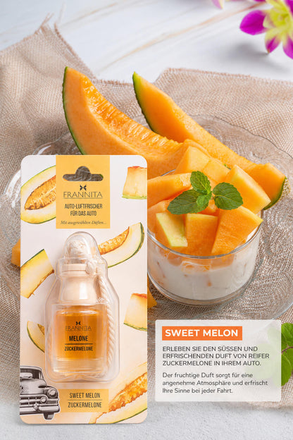 Frannita Autoduft mit Melonenduft – Autoparfum 8 ml
