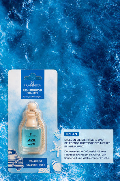 Frannita Autoduft mit Ocean-Duft – Autoparfum 8 ml