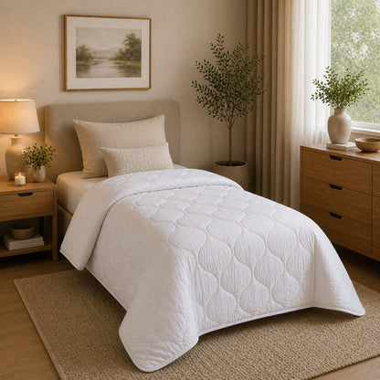 Bonny Home Mikrofaser-Einzelbettdecke 155 × 215 cm