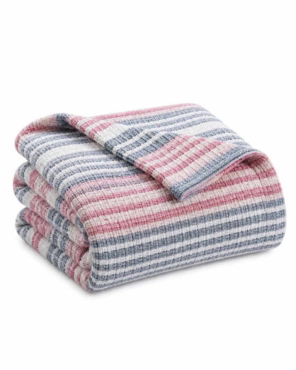 Bonny Home Evium Decke Rosa 180x220 cm Baumwolle – 4 Jahreszeiten