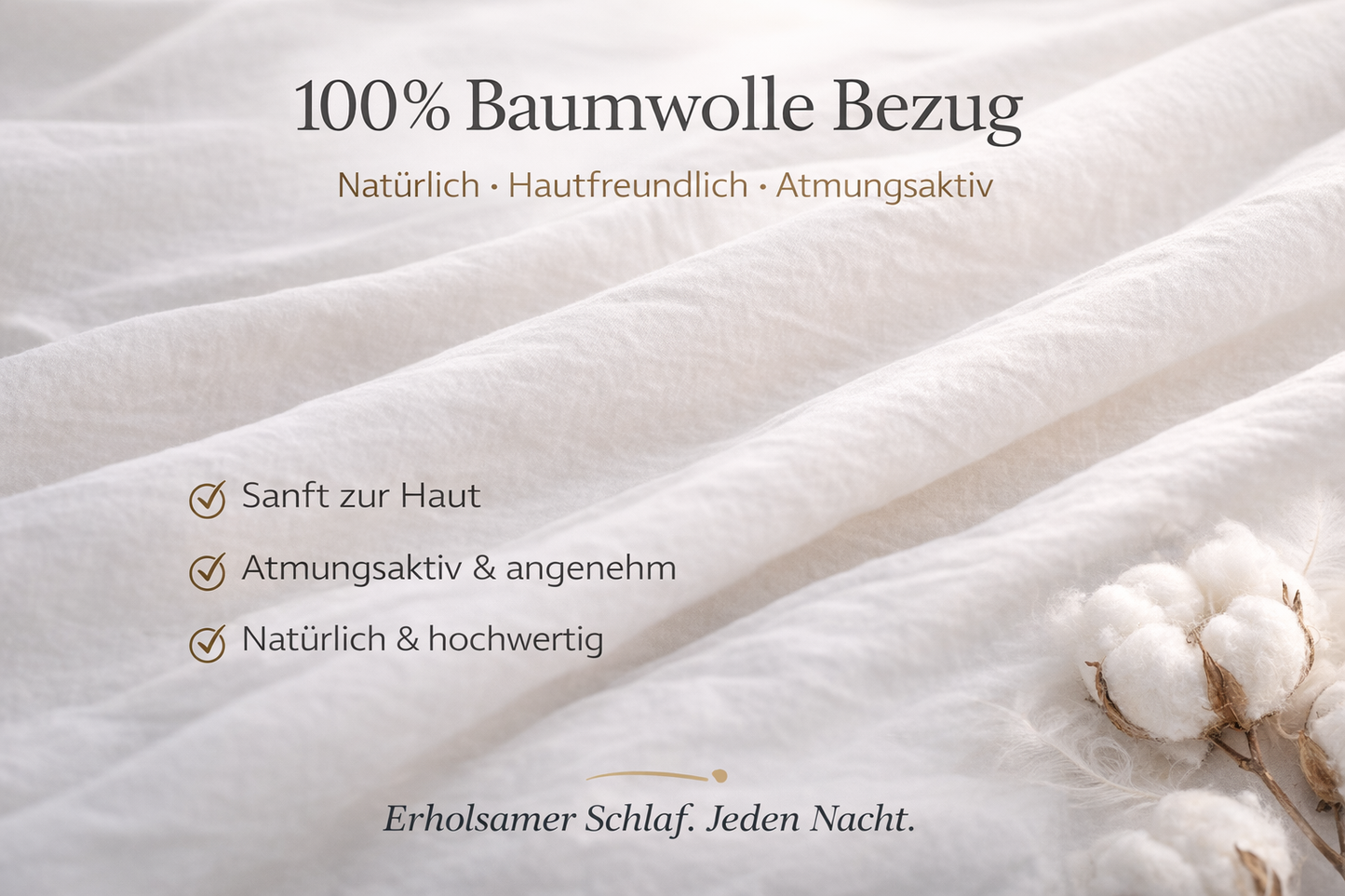 Bonny Home 50x70 cm Silikon Kissen 1.000 g - 1 Stück