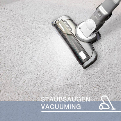 Rixos Creme 2er Set Badematte Rutschfeste Badvorleger mit Ledersohle