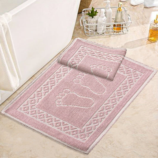 Bonny Home Soffy Rosa & Rosa 2er Pack Badematte