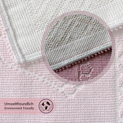 Bonny Home Soffy Rosa & Rosa 2er Pack Badematte