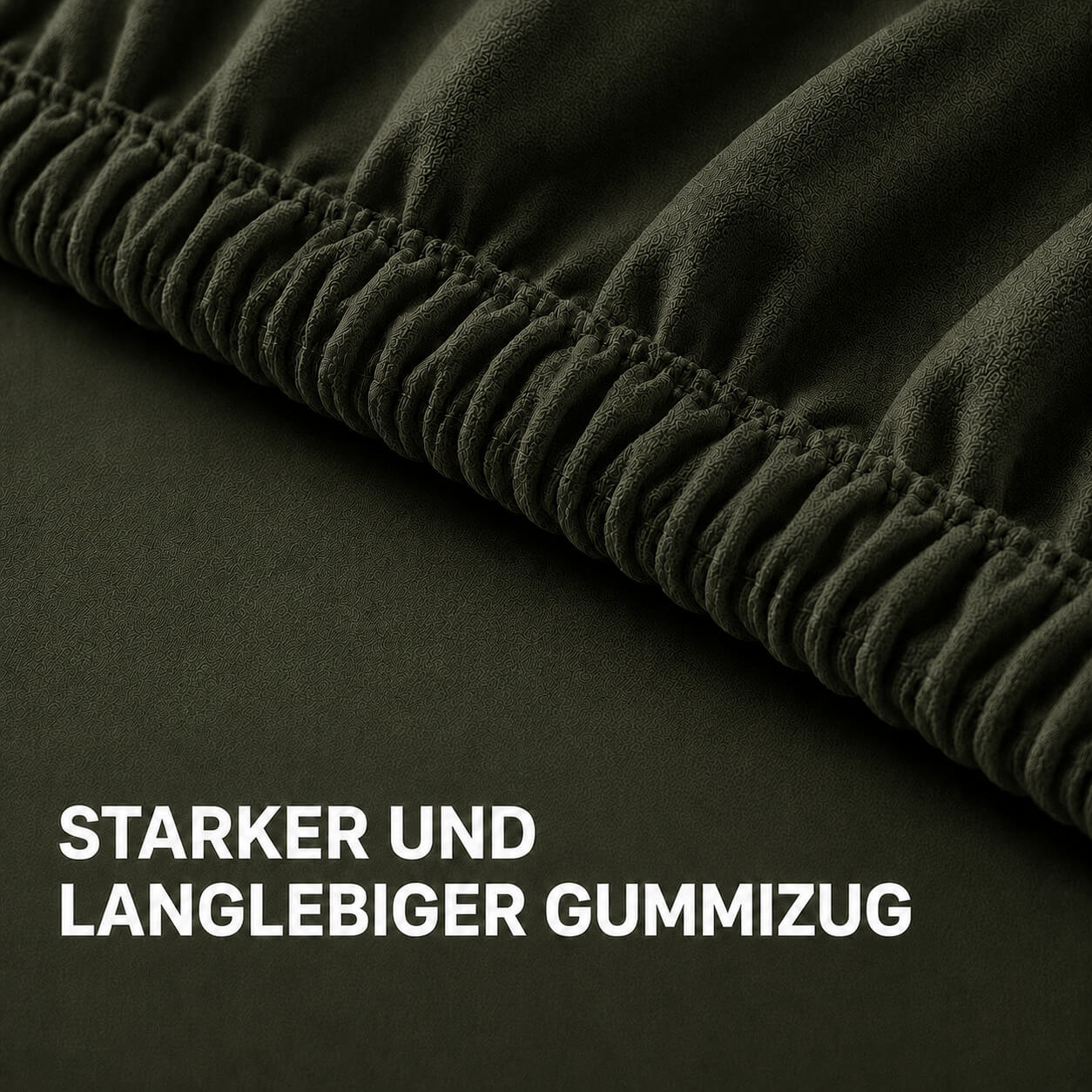 Bonny Home Spannbettlaken Grün – 100 % Baumwolle – Für Einzel- und Doppelbett