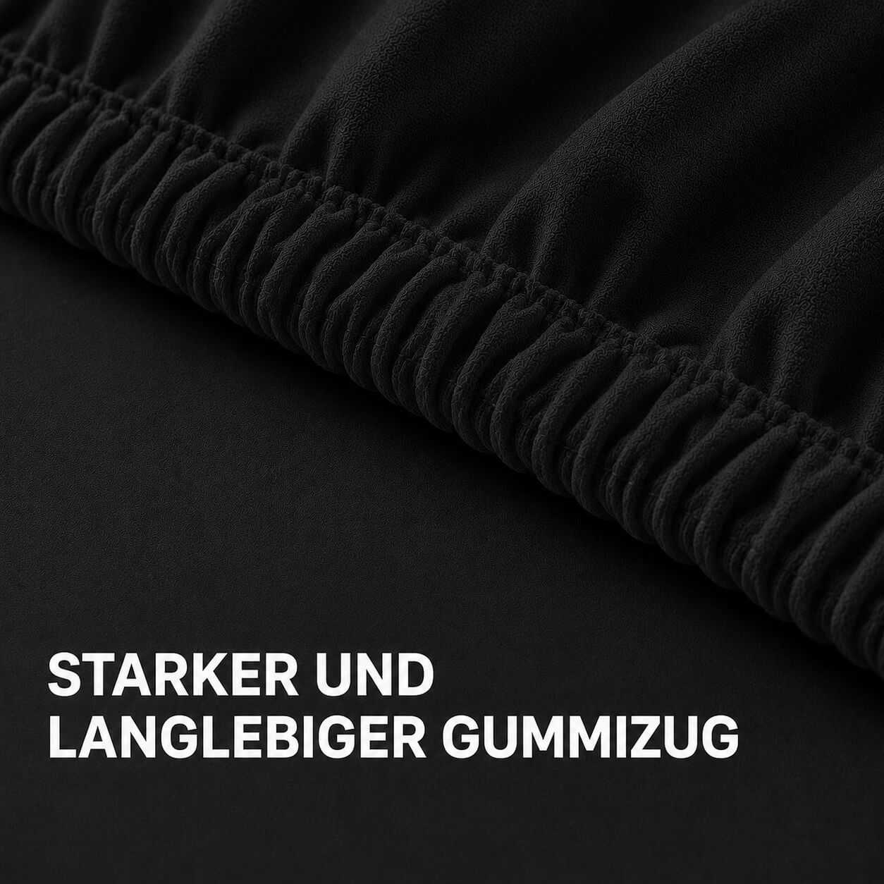 Bonny Home Spannbettlaken Schwarz – 100 % Baumwolle – Für Einzel- und Doppelbett